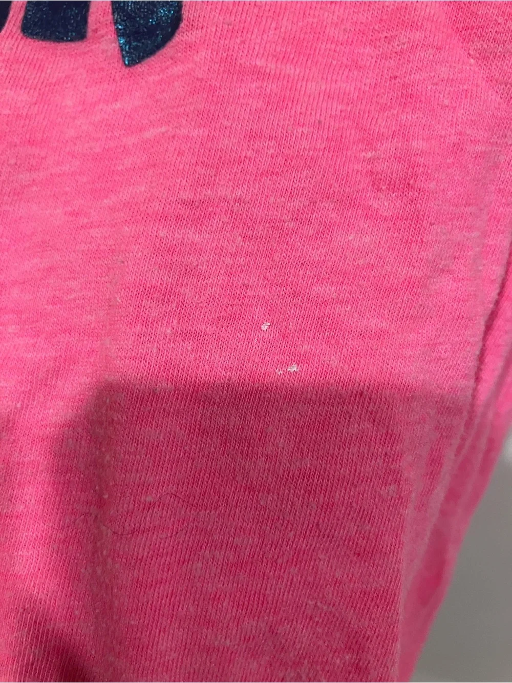 Old Navy Pink 'Girl Power' Graphic Tee with Blue & Purple Accents